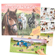 Top Model Create Your Happy Horses Colouring Book