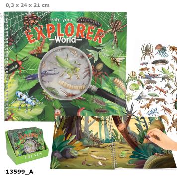Explorer World Stickerbook