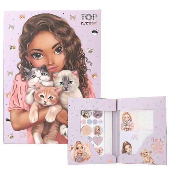 Top Model Letter Set Cat Love
