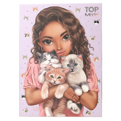 Top Model Letter Set Cat Love