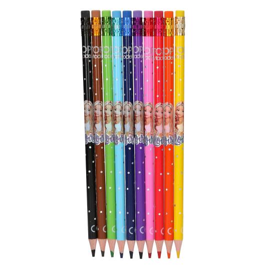 Top Model Erasable Colouring Pencils