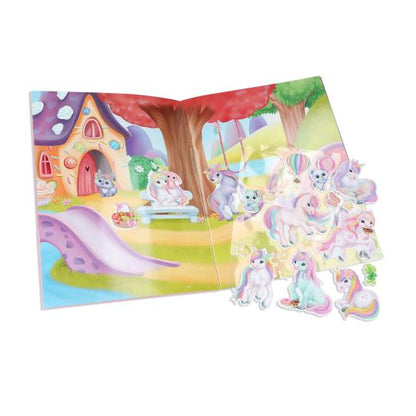 Ylvi Create Your Unicorn World Sticker Book