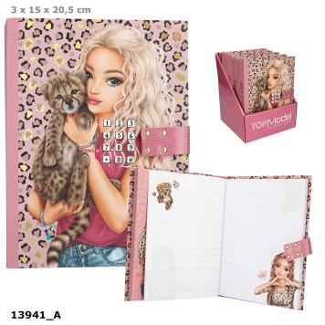 Top Model Diary With Code Leopard Hearts