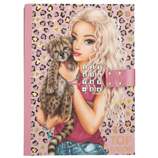 Top Model Diary With Code Leopard Hearts