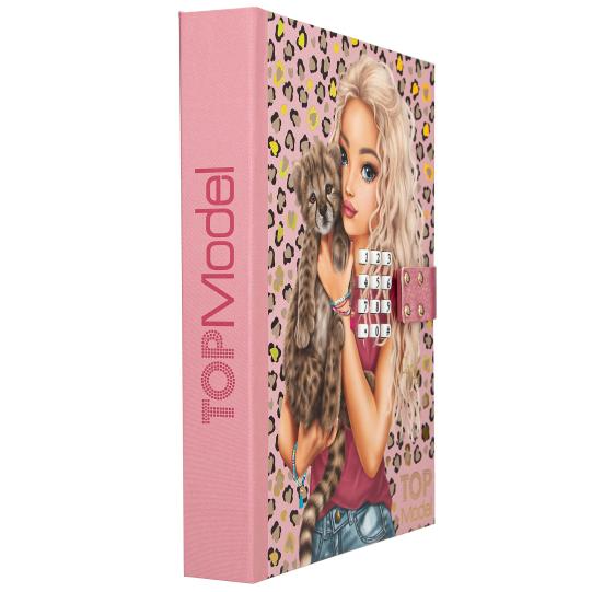 Top Model Diary With Code Leopard Hearts