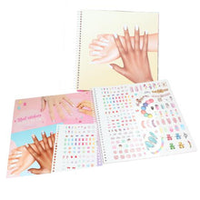 Top Model Create Your Hand Design Colouring Book