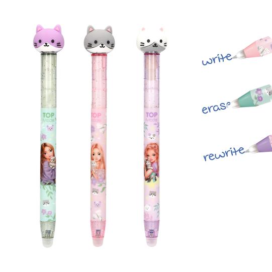 Top Model Erasable Gel Pen Blooming Kitty