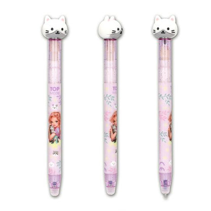Top Model Erasable Gel Pen Blooming Kitty