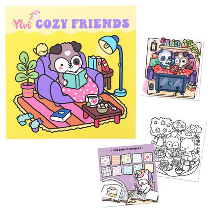 Ylvi Cosy Friends Colouring Book