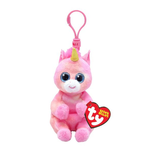 TY Skylar Unicorn Beanie Bellies Keyclip