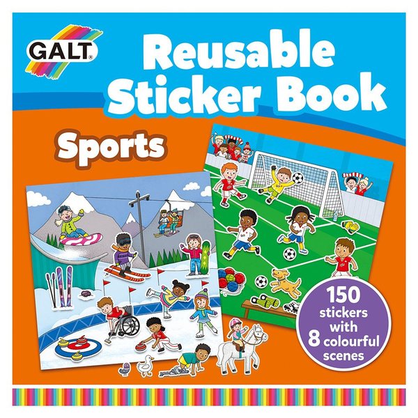 Reusable Sticker Book Sports