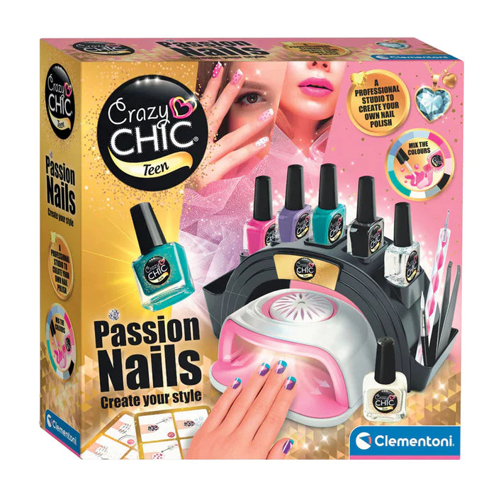 Crazy Chic Passion Nails