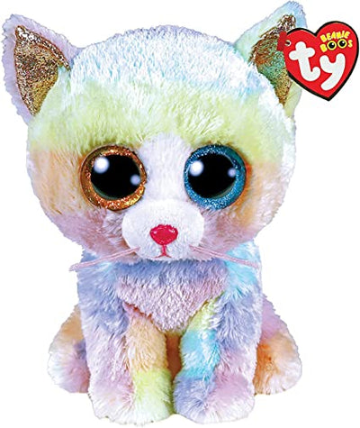 TY HEATHER CAT BEANIE BOO 15CM