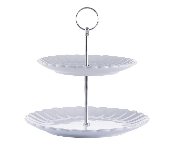 2 Tier Cake Stand Luxe