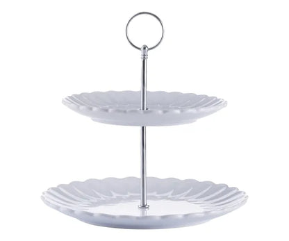 2 Tier Cake Stand Luxe
