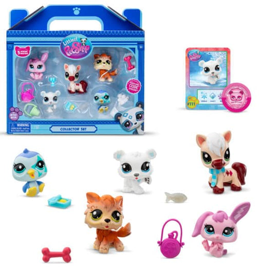 Littlest Pet Shop Winter Bestie Collector Set