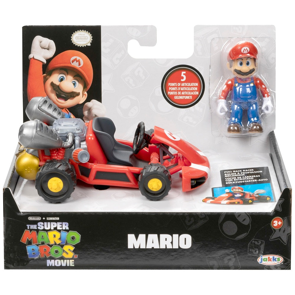 Super Mario 2.5" Movie Figure & Kart