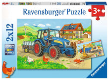 Ravensburger Hard At Work 2 x 12 Pc Jigsaw