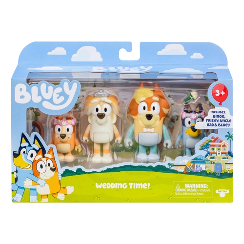 Bluey Figure 4 Pack S11