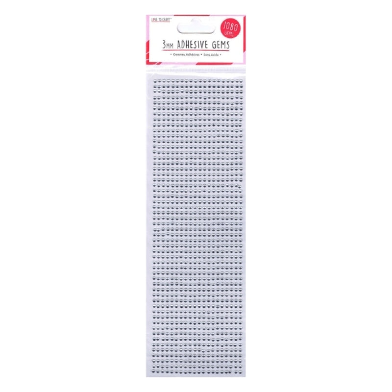 6mm Gems Silver 504pk