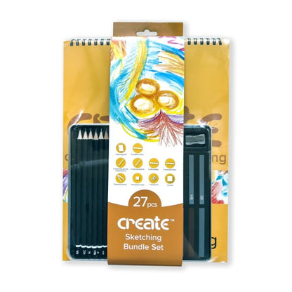 Create Sketching Bundle 27pcs