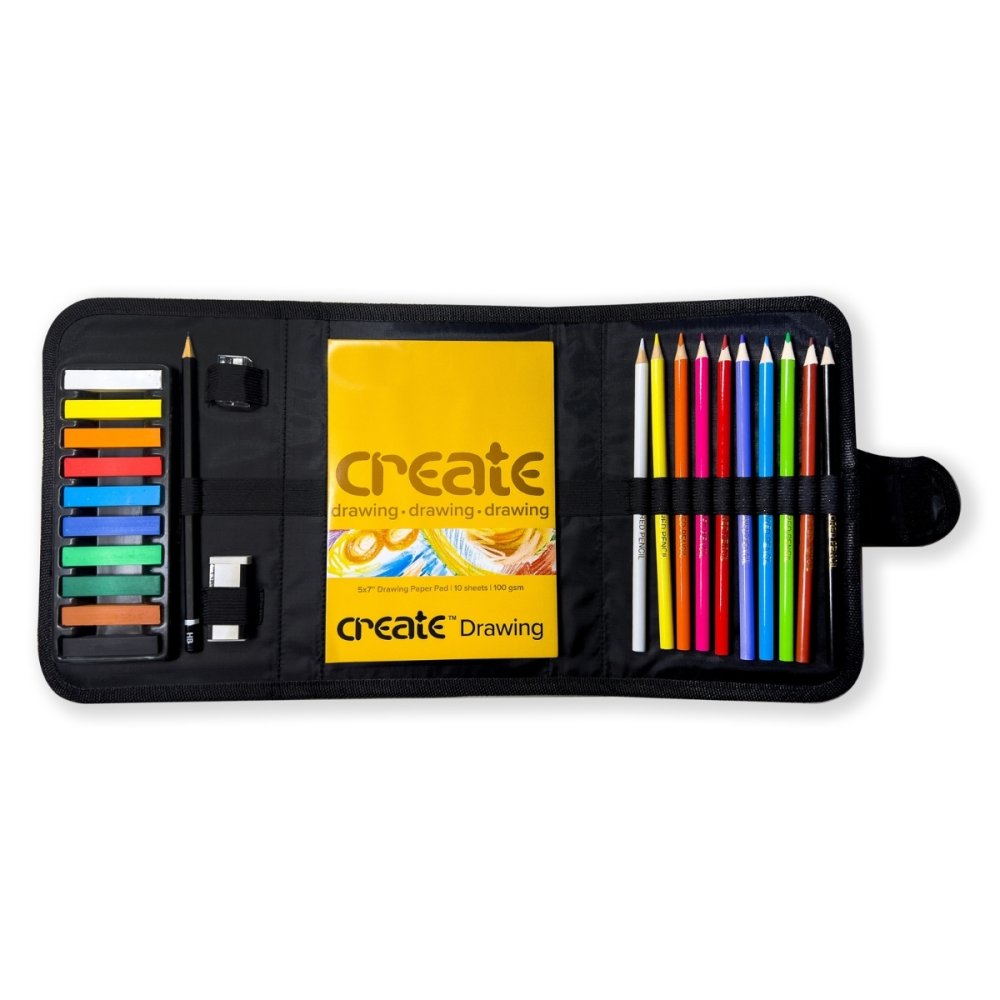 Create Drawing Travel Set 25pc