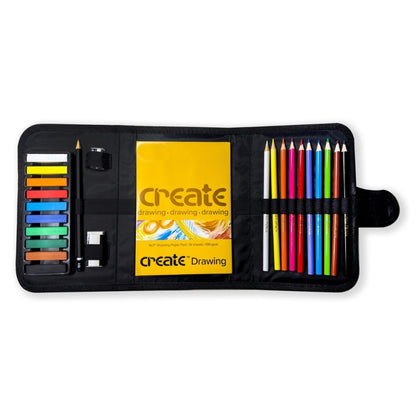 Create Drawing Travel Set 25pc