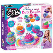 Shimmer N Sparkle Rainbow Popping Bath Bombs