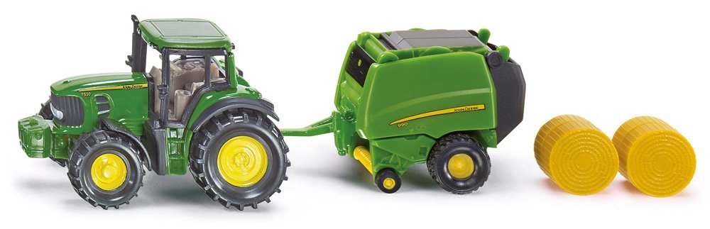 Siku John Deere Tractor & Baler 1:87 Scale