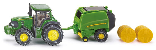 Siku John Deere Tractor & Baler 1:87 Scale