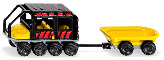 Siku Argo Avenger With Trailer 1:87 Scale