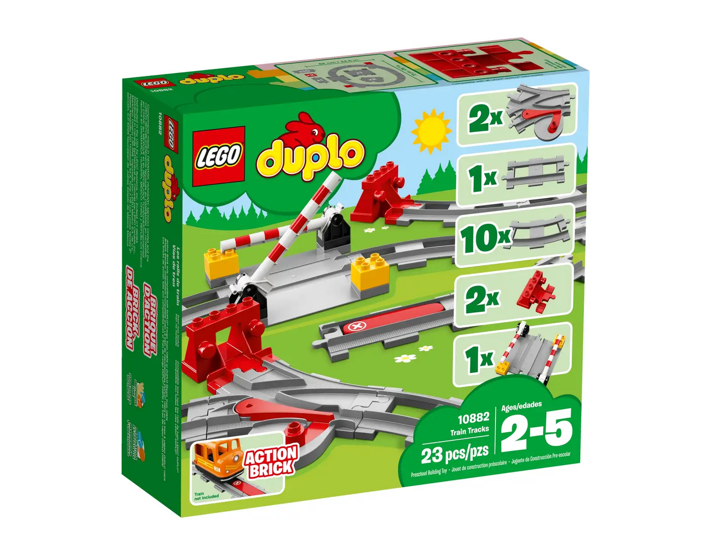 LEGO 10882 Duplo Train Tracks