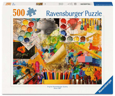 Ravensburger Art Studio 500 Piece Jigsaw Puzzle
