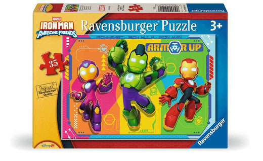 Iron Man & His Awesome Friends 35 Piece Jigsaw Puzzle