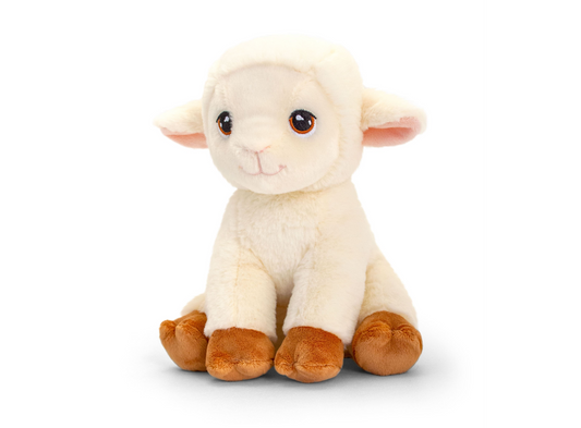 Keel Eco Sitting Sheep 25cm Soft Toy