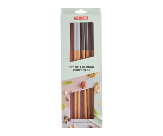 World Foods 4 Pairs Of Chopsticks