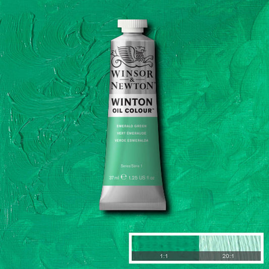 Winsor & Newton Winton Oil Colour 37ml Emerald Green