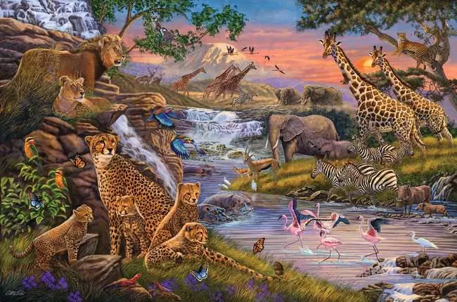 Ravensburger Animal Kingdom 3000 Piece Jigsaw Puzzle