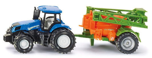 Siku New Holland Tractor & Crop Sprayer 1:87 Scale