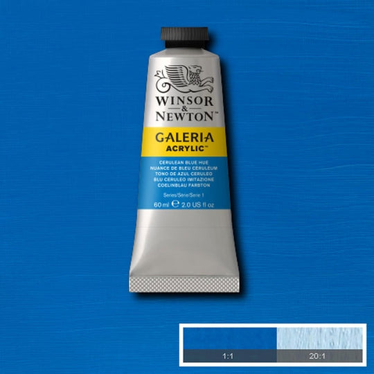 Winsor & Newton Galeria Acrylic 60ml Cerulean Blue