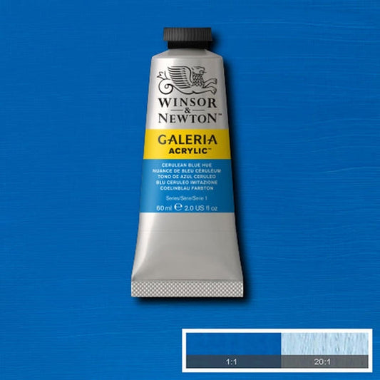 Winsor & Newton Galeria Acrylic 60ml Cerulean Blue