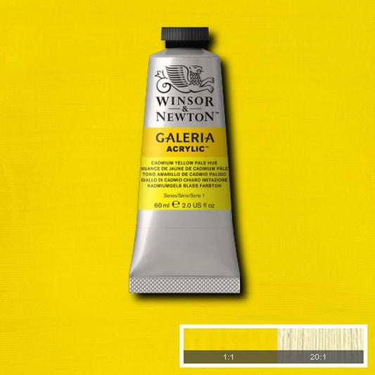 Winsor & Newton Galeria Acrylic 60ml Cadmium Yellow Pale