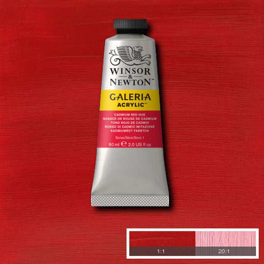 Winsor & Newton Galeria Acrylic 60ml Cadmium Red