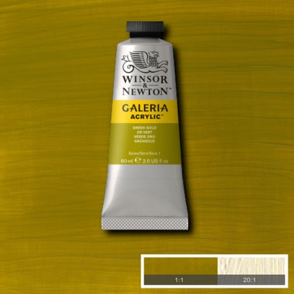 Winsor & Newton Galeria Acrylic 60ml Green Gold