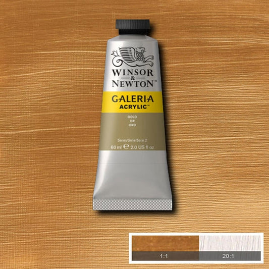 Winsor & Newton Galeria Acrylic 60ml Gold