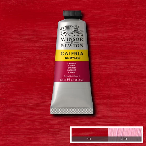 Winsor & Newton Galeria Acrylic 60ml Crimson