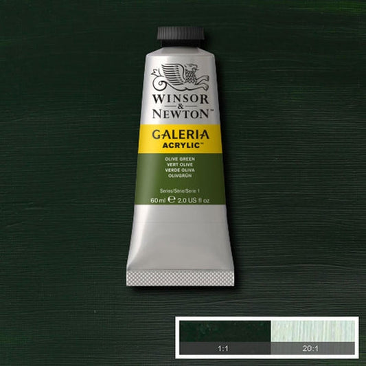 Winsor & Newton Galeria Acrylic 60ml Olive Green