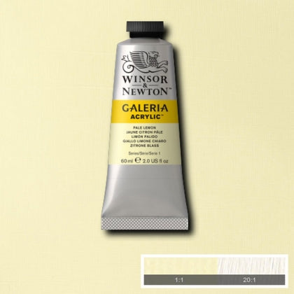 Winsor & Newton Galeria Acrylic 60ml Pale Lemon Yellow