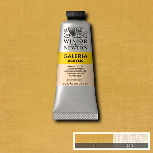 Winsor & Newton Galeria Acrylic 60ml Naples Yellow