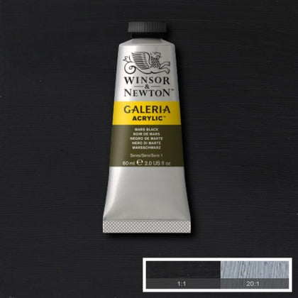 Winsor & Newton Galeria Acrylic 60ml Mars Black